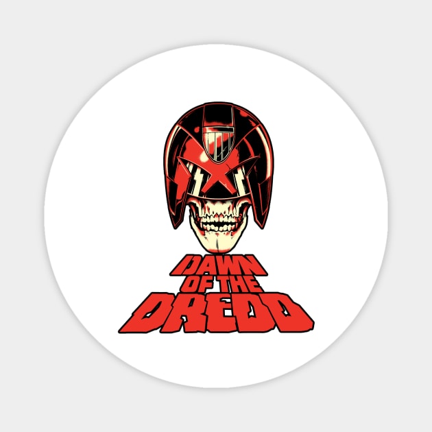 Dawn of the Dredd (Alt Print) Magnet by Nerdology